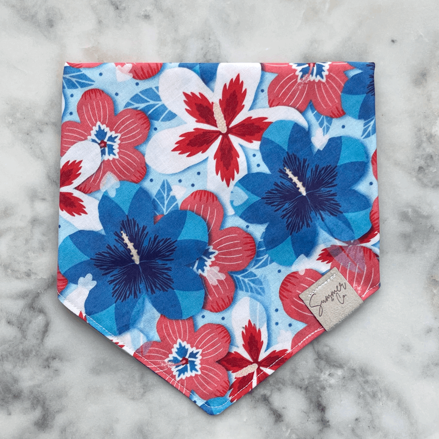 Patriotic Hibiscus Florals